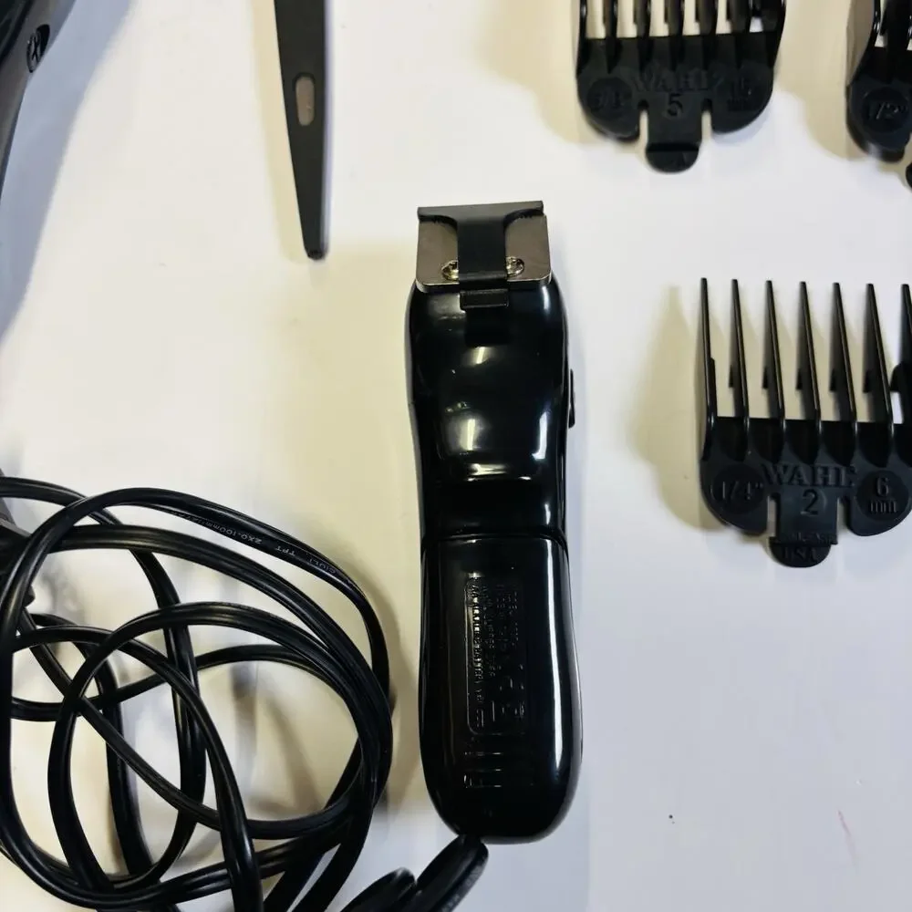 Wahl HairCut Combo Haircutting Kit - 14 Pieces. Clean! Works. Tested.
